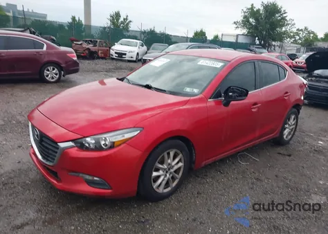2017 Mazda Mazda3 Sport z USA, uszkodzony, nr VIN 3MZBN1U76HM101587
